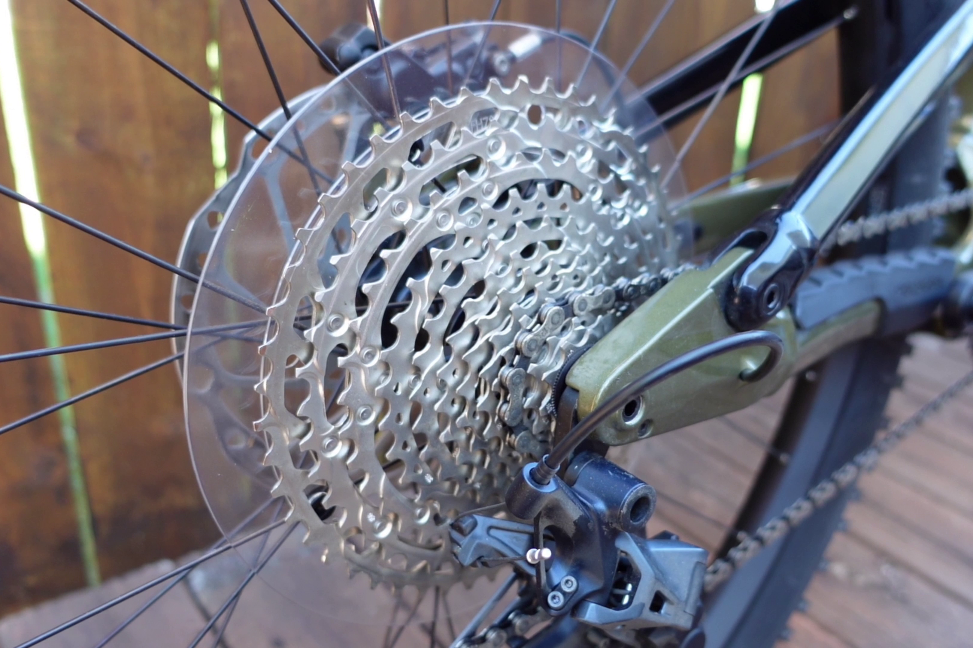 10-51T Shimano Deore Cassette on the Siskiu T7E From Polygon