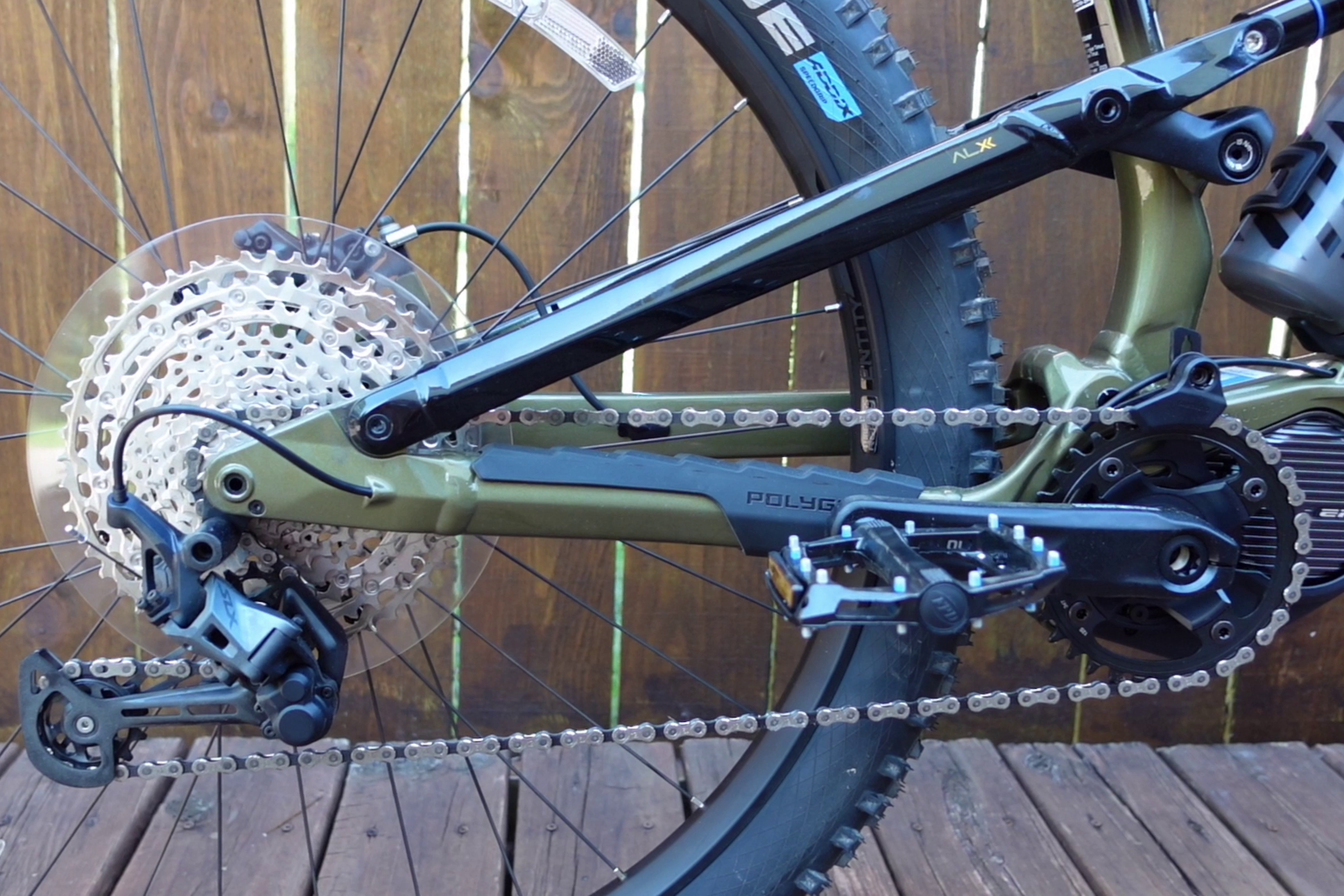 Polygon Siskiu T7E Drivetrain