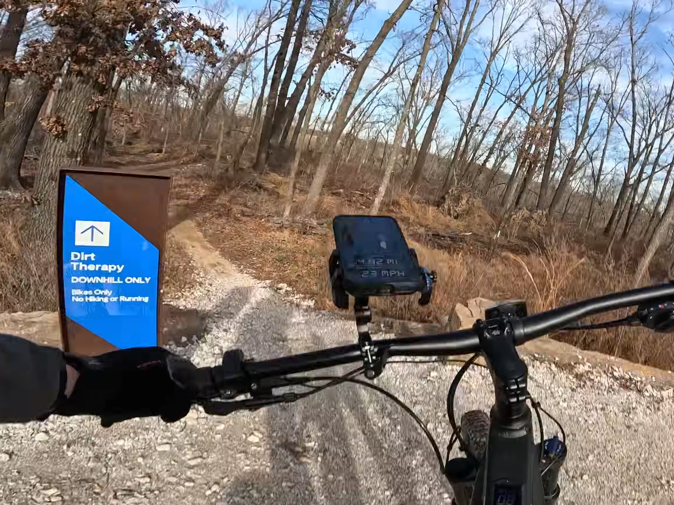Heading Down "Dirt Therapy" on the Ozark Trail M.2 Ridge+