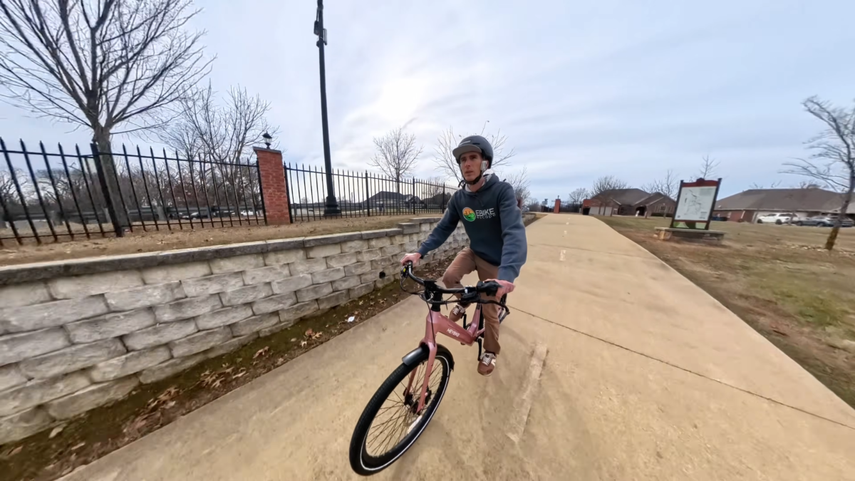 Ryan on the Heybike Venus
