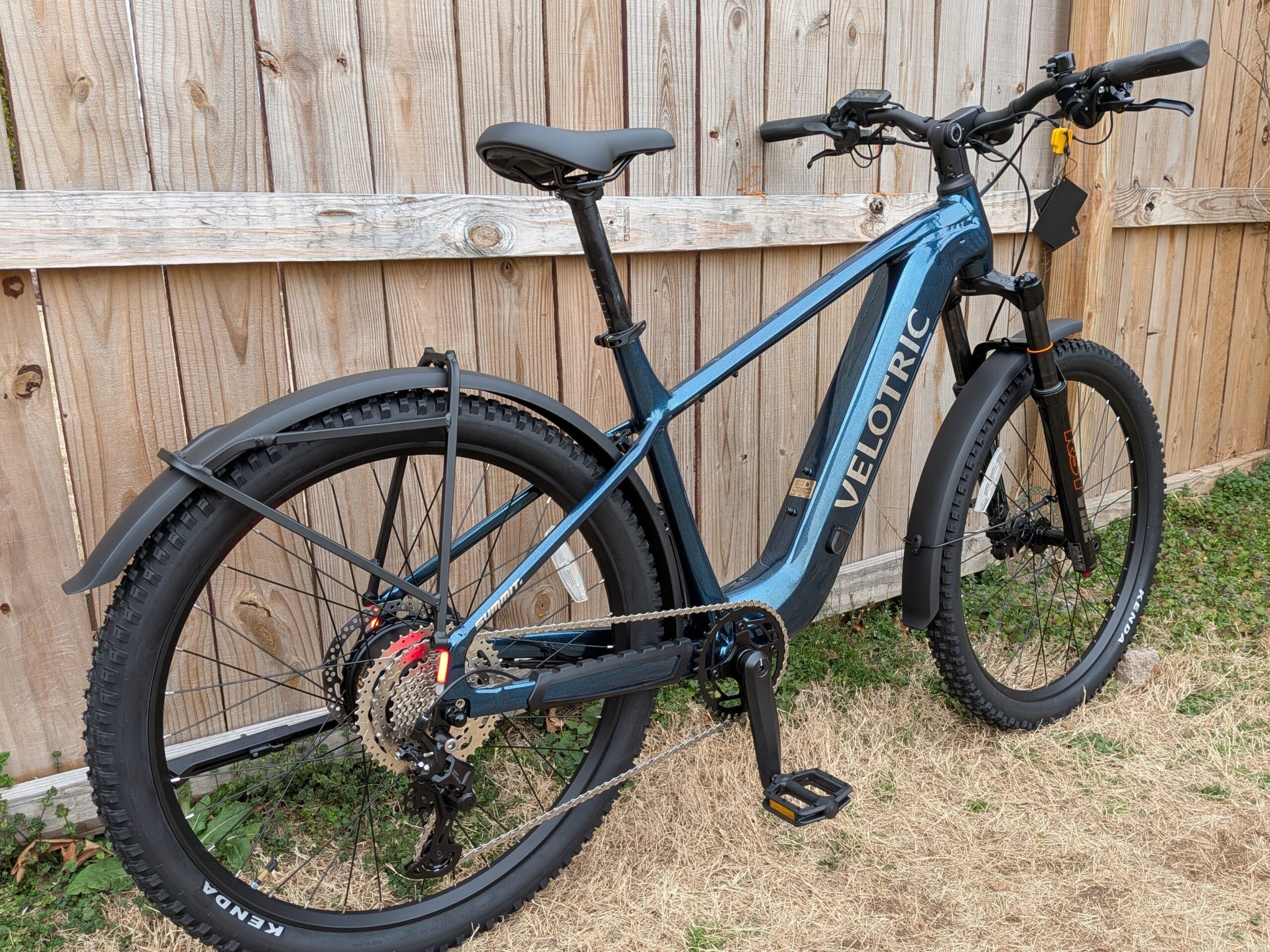 Rear angle of the Velotric Summit 2