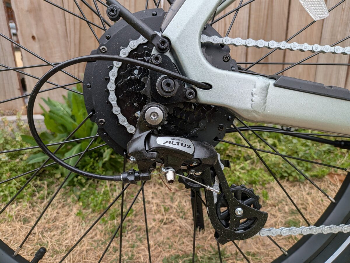 Level 4 REC Shimano Altus Derailleur