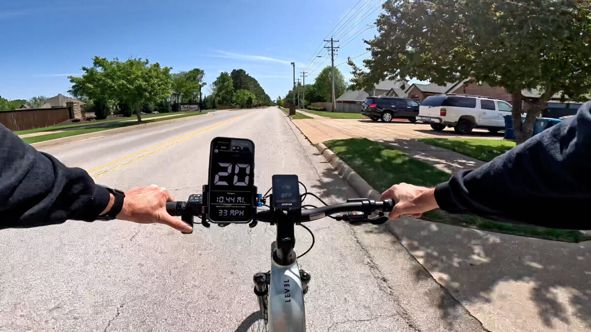 Throttle Only Acceleration to Max 20 MPH on the Aventon Level 4