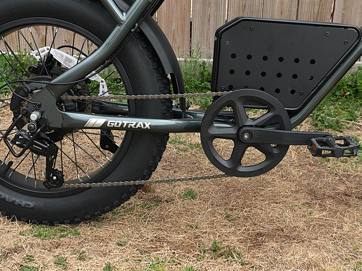 7-speed Drivetrain on the Gotrax Ranger