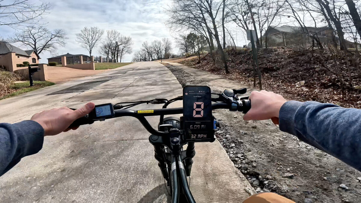 PAS Hill Climb on the Gotrax Ranger