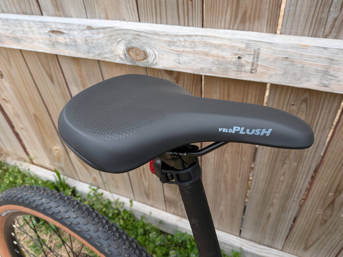 Velo Plush Saddle Ride1Up Vorsa Lite