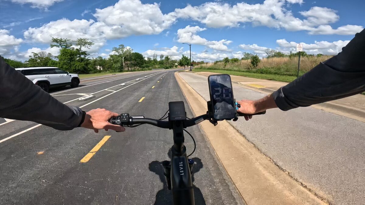 Aventon Level 4 ADV Throttle Only Acceleration Test