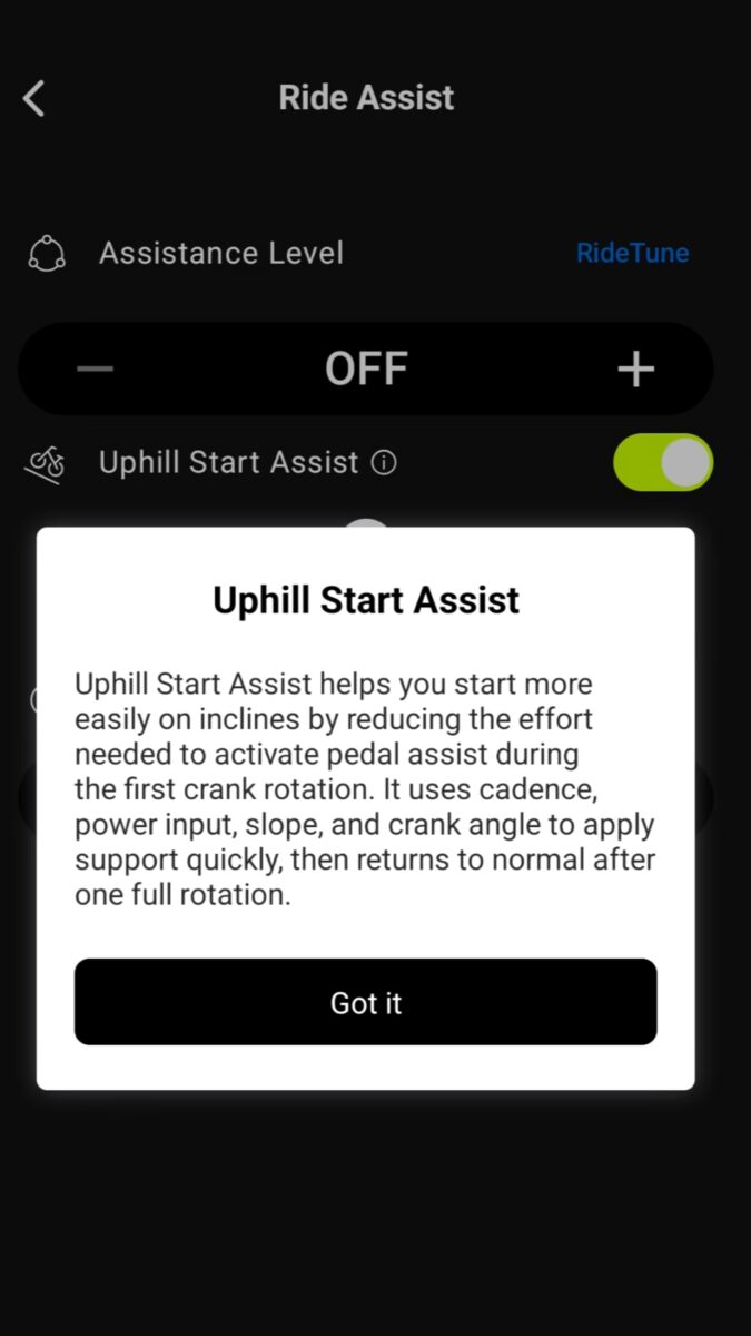 Uphill Assist Aventon Level 4 ADV