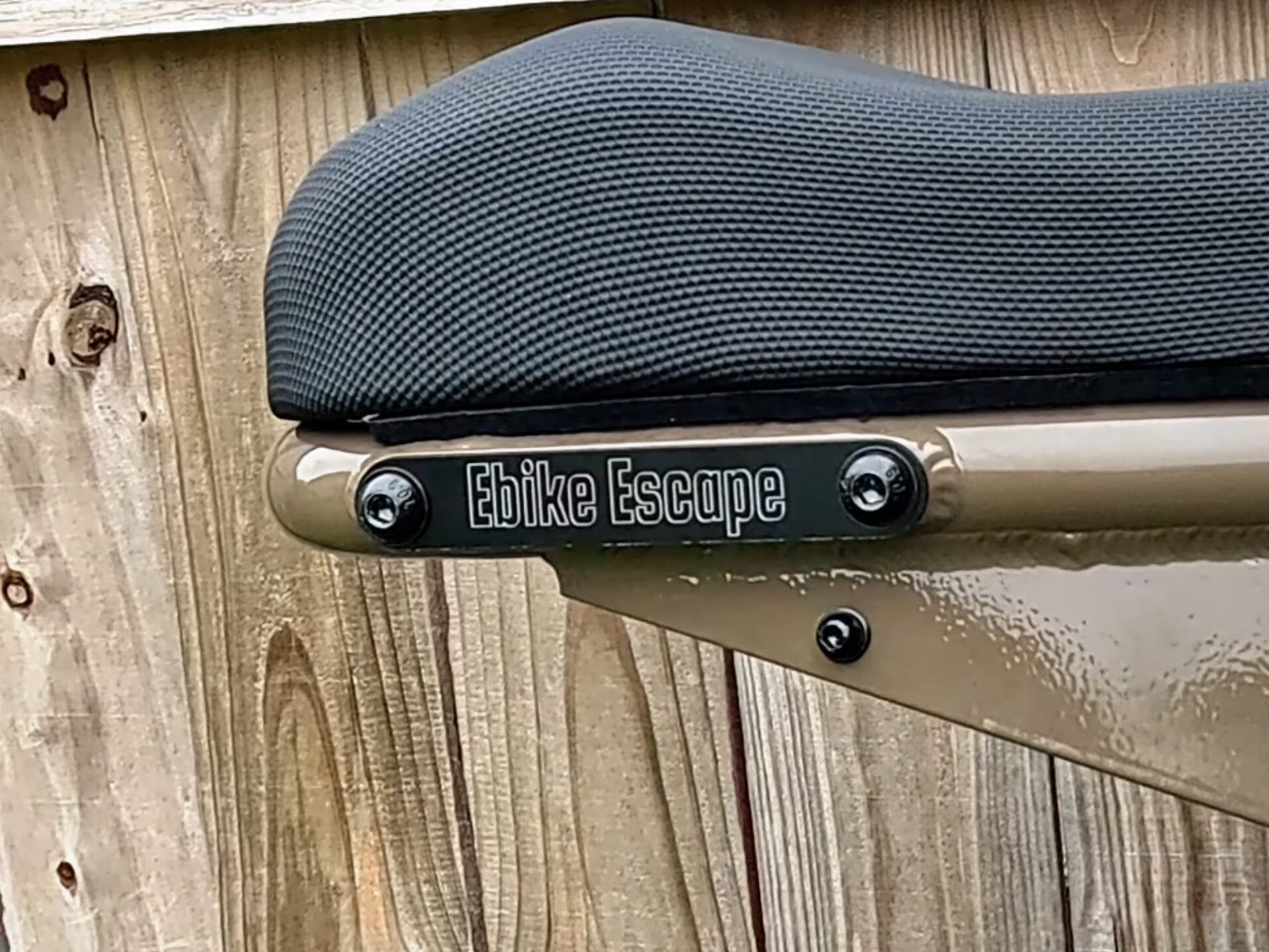 Customized Name Plate on the Juiced Scrambler Hardtail