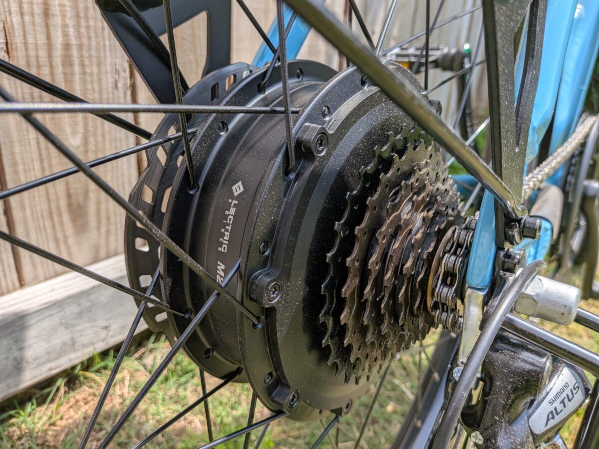 Lectric Stealth M24 Rear Hub Motor on the XPress 2