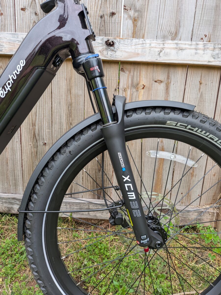 SR Suntour XCM32 90mm Travel Air Fork (Lockout and Rebound Adjust) Euphree Stellar Falcon 2