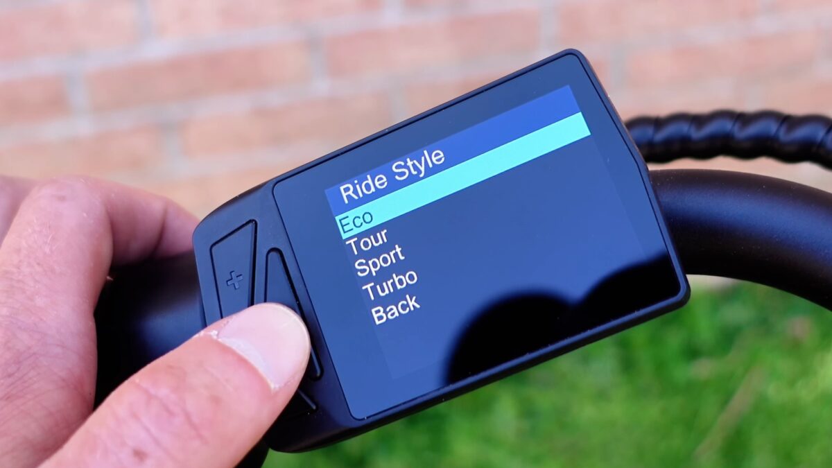 Ride Style Settings Euphree Stellar Falcon 2