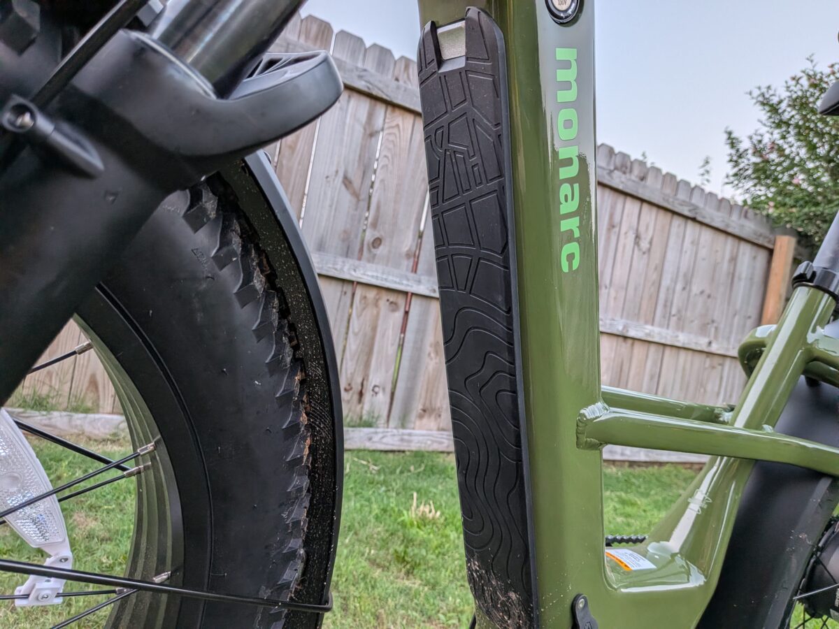 Bottom Mounted 48V 15Ah Battery on the Monarc Marker