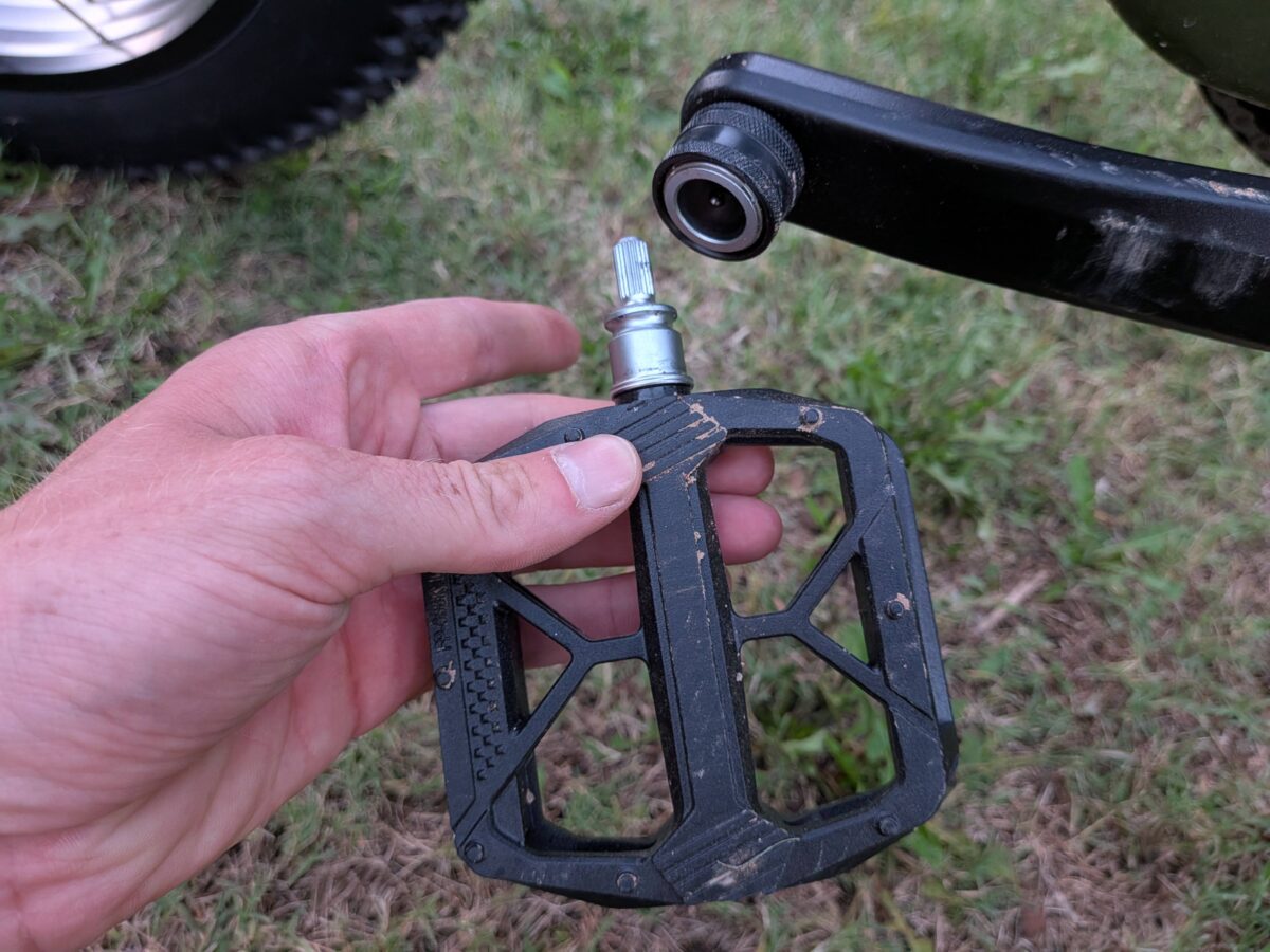 Quick-Release Pedals on the Monarc Marker