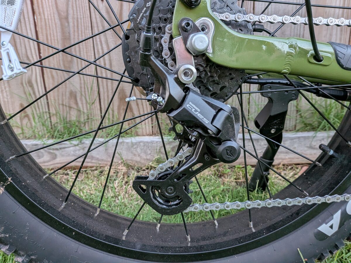 Shimano Cues Derailleur on the Monarc Marker