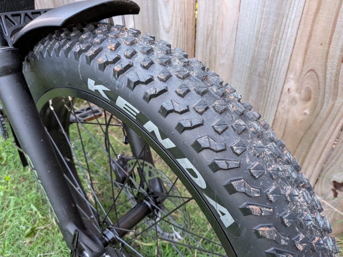 26 x 4-inch Kenda Fat Tires on the Monarc Marker