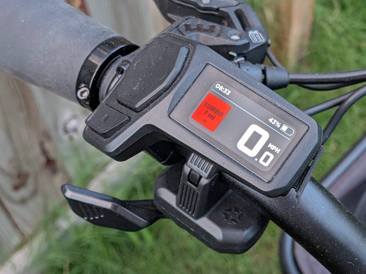Full-color LCD display on the Radio Flyer Flyer Loop