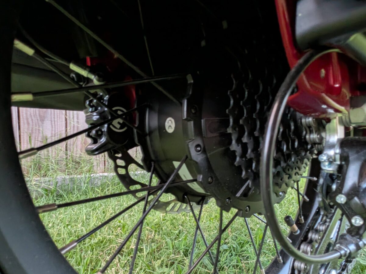 750W rear hub motor on the Radio Flyer Flyer Loop