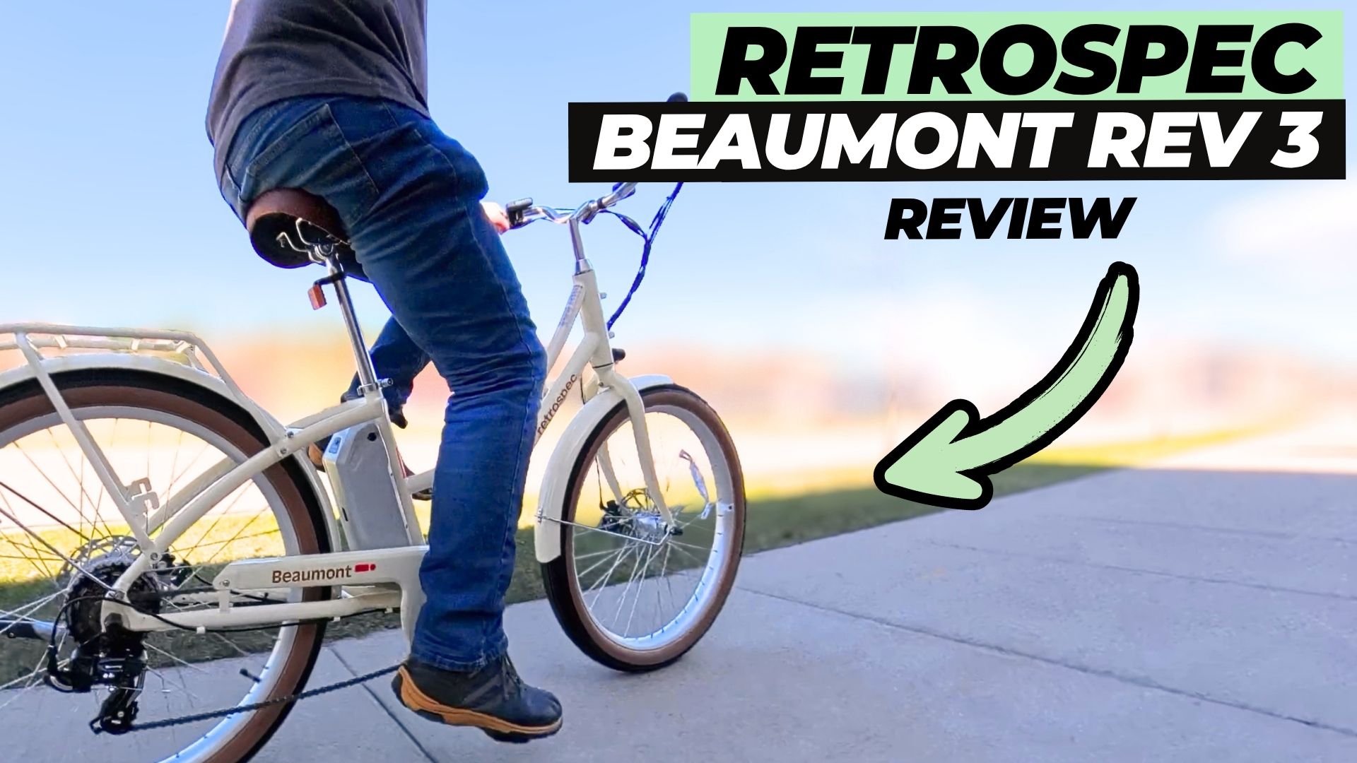 Retrospec Beaumont Rev 3 city cruiser electric bike