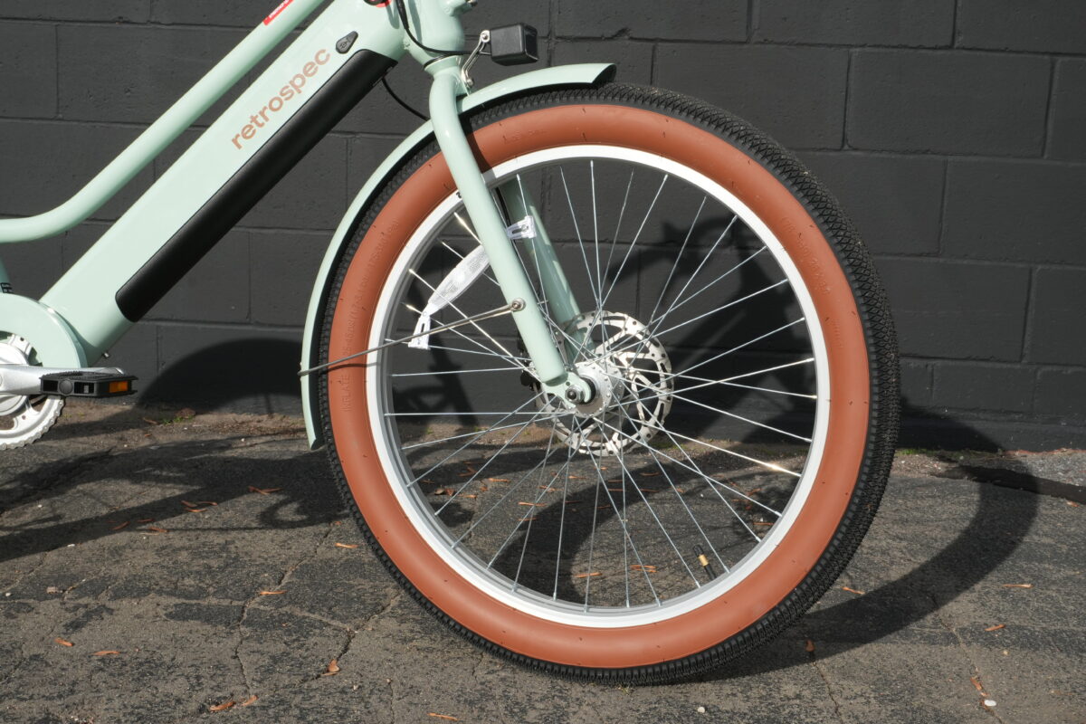 26 x 3-inch Balloon Tires with Brown Sidewall Retrospec Chatham Rev+ 2