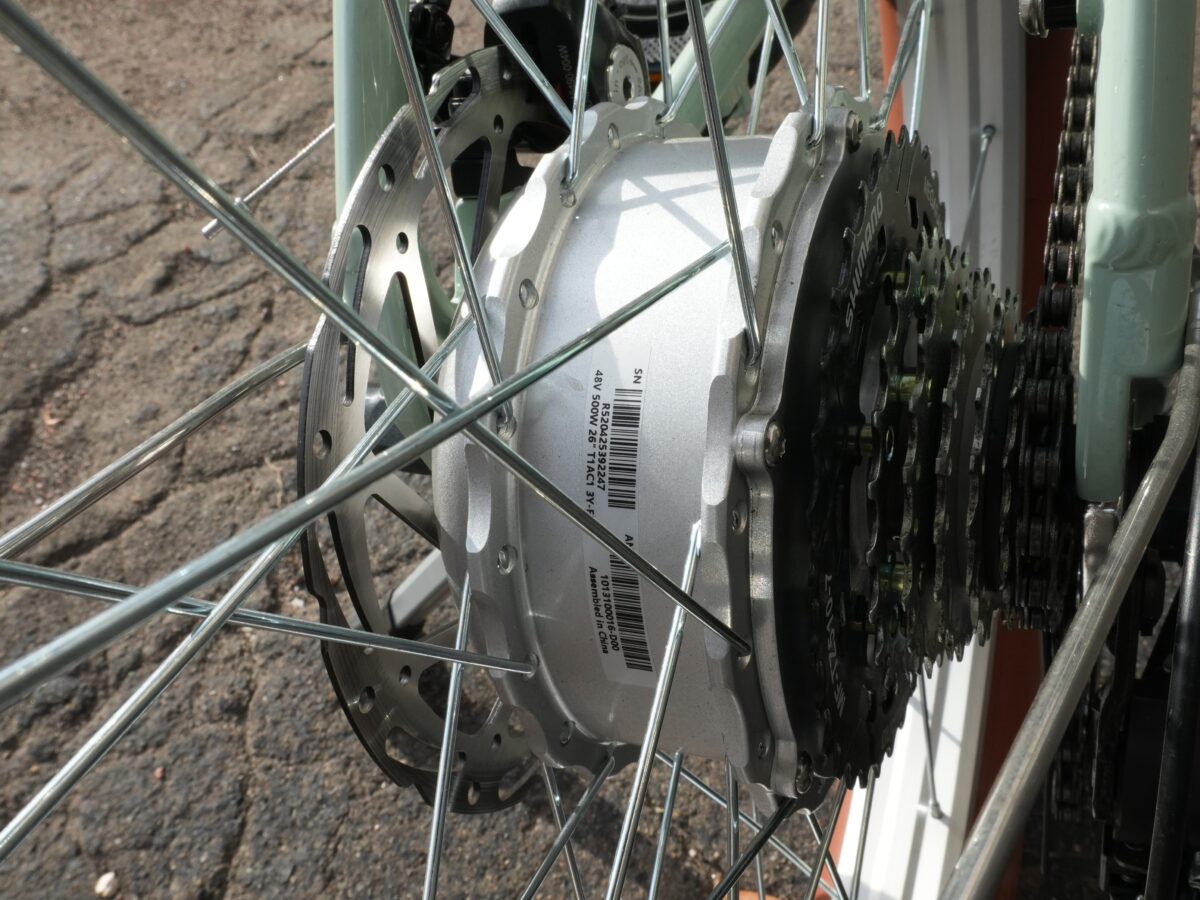 Retrospec Chatham Rev+ 2 500W Ananda rear hub motor