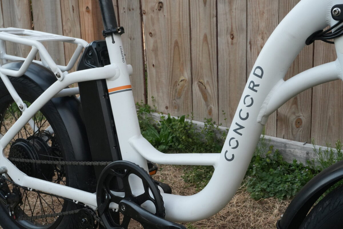 Walmart Concord LoadPro frame with Concord downtube branding