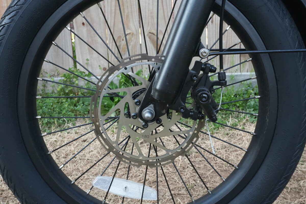 Walmart Concord LoadPro front 180mm brake rotor and caliper
