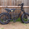 Walmart Concord Voltic moped-style ebike profile in matte black