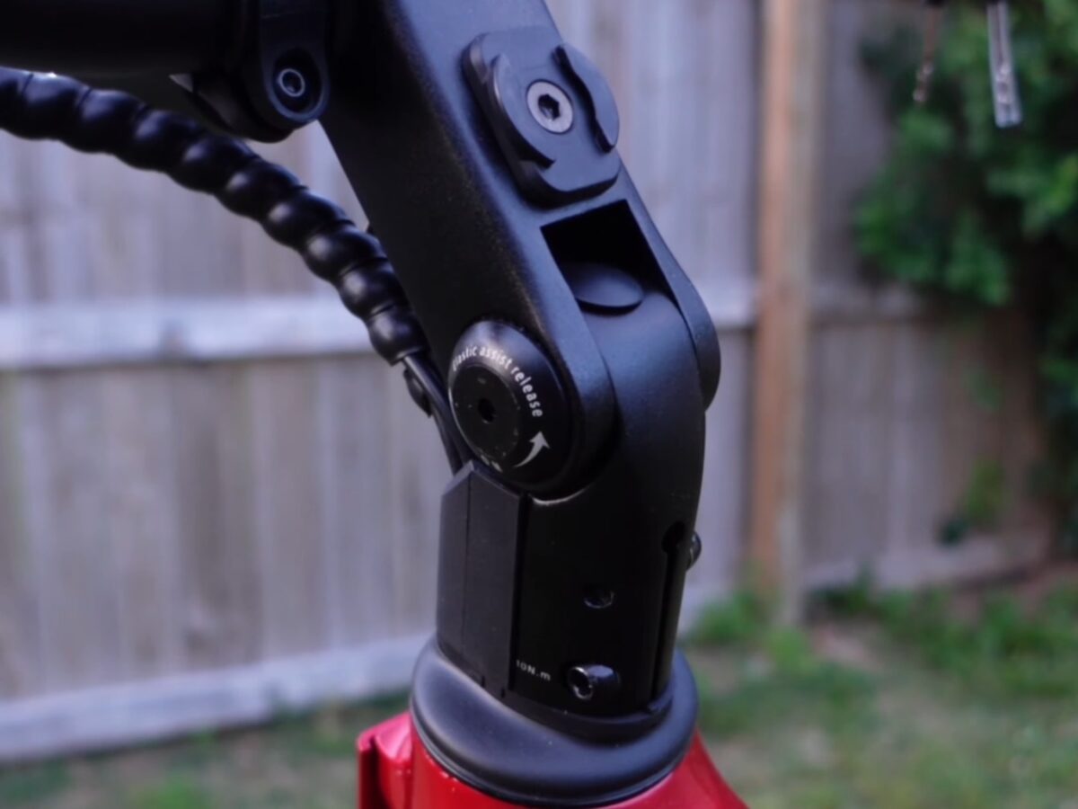Adjustable stem on the Euphree City Robin 3