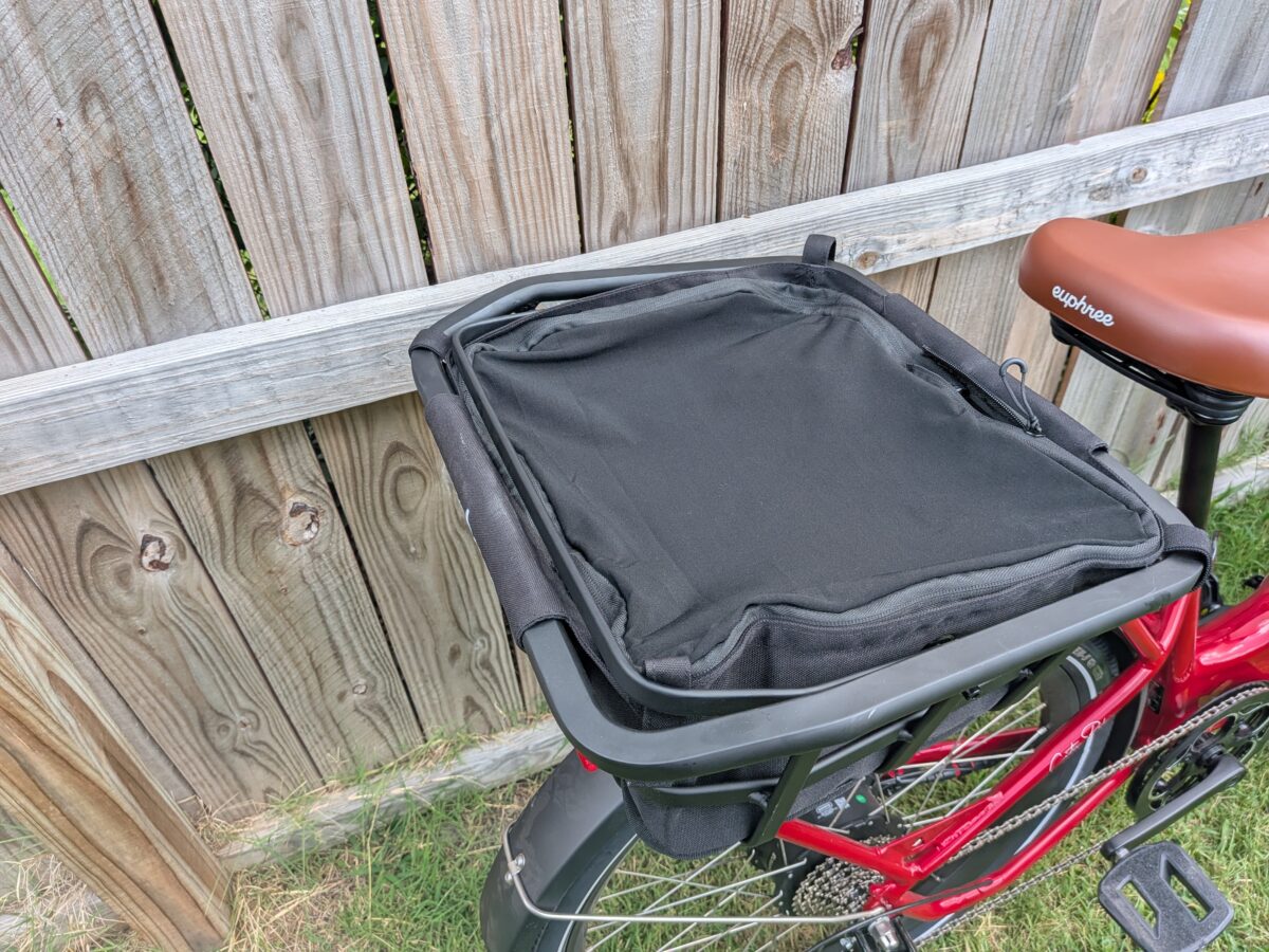 Optional MIK rear basket on the Euphree City Robin 3