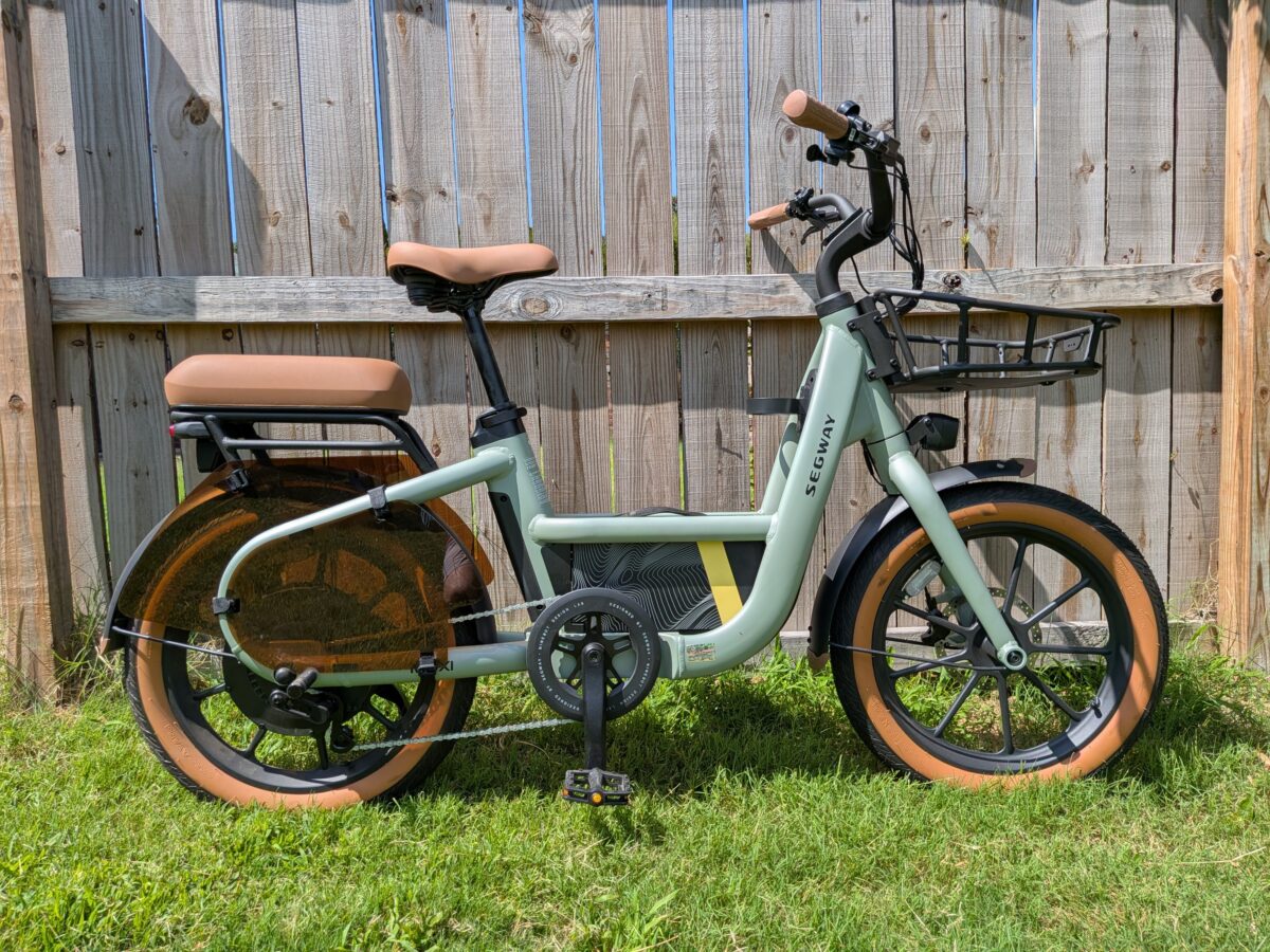 Alternate profile view of the Segway MUXI ebike.