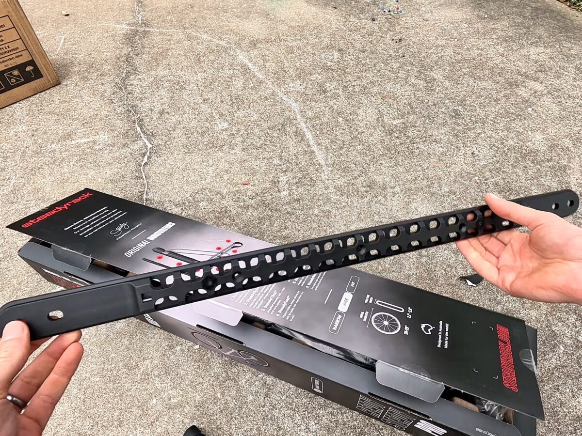Steadyrack SteadySpine, the backbone the GearMate accessories attach to