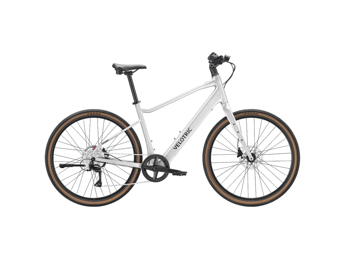 Velotric Tempo High-Step frame in Lightning Silver