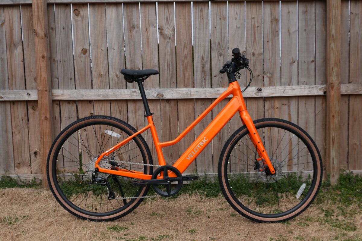 Velotric Tempo lightweight city ebike shown in profile