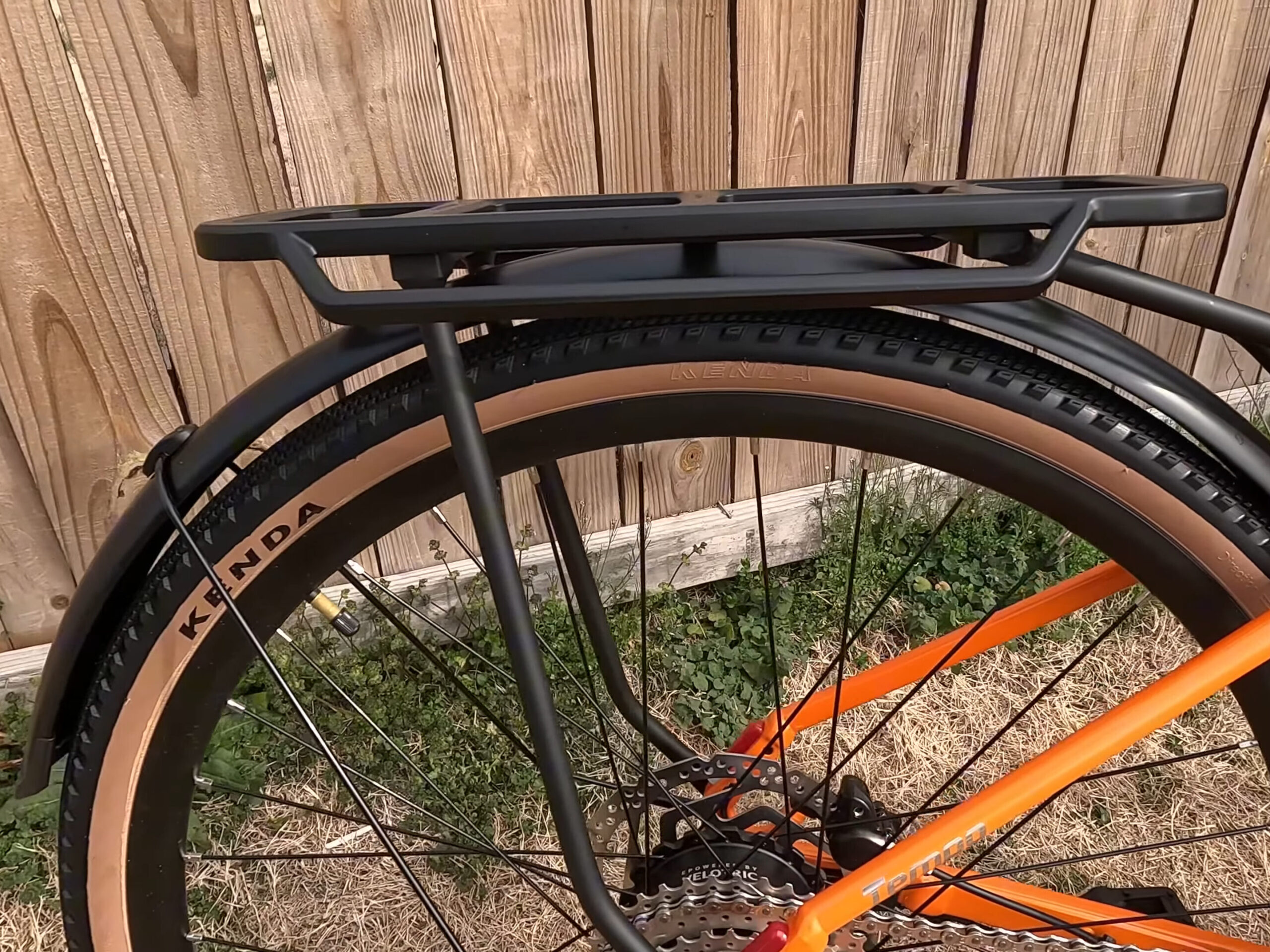 Rear fender on the Velotric Tempo
