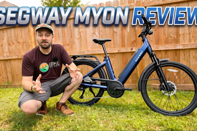 Segway Myon commuter ebike review by Ebike Escape.