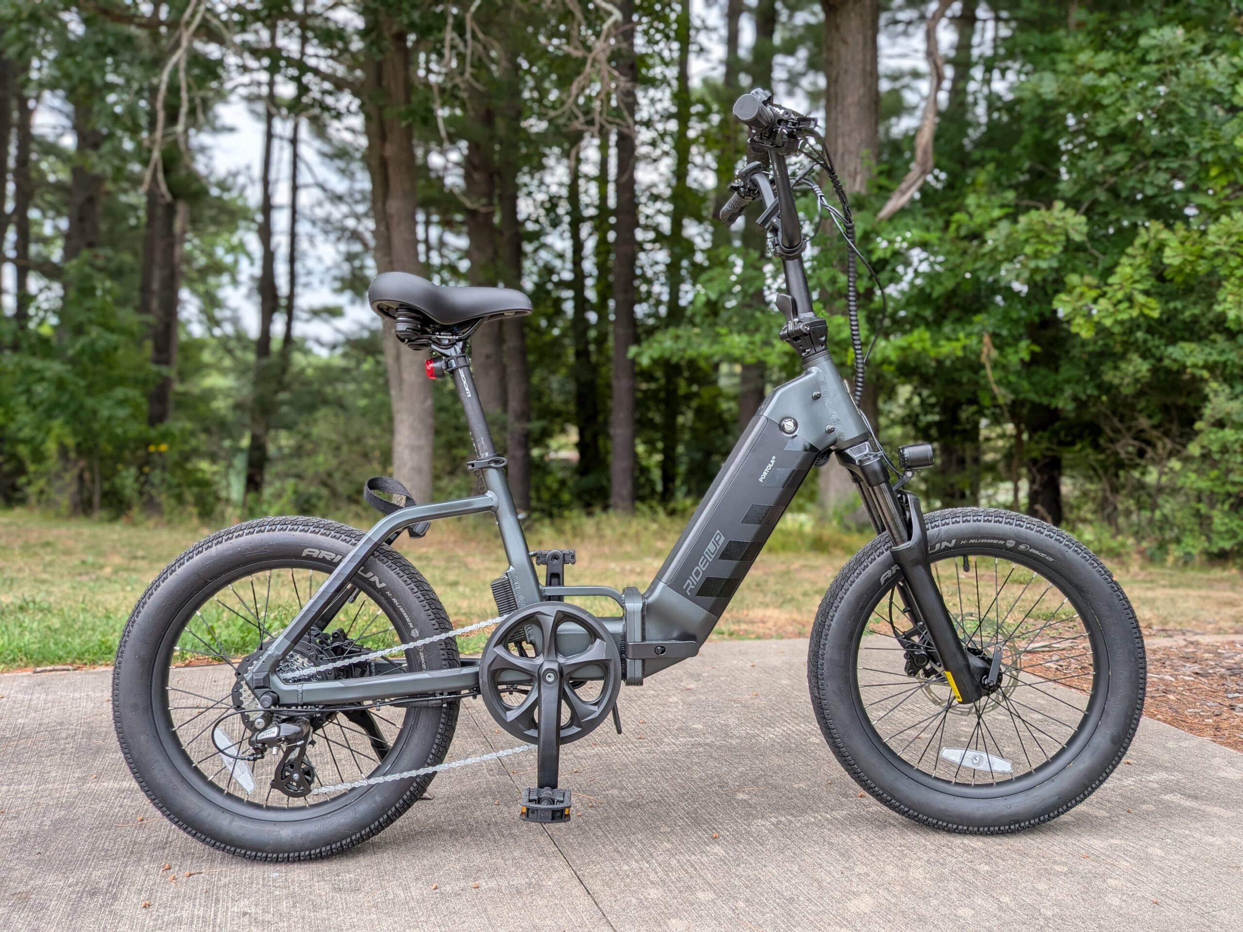 Ride1Up Portola 02 Lite folding ebike side profile