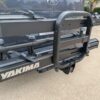 Yakima OnRamp LX hitch bike rack mounted on a vehicle