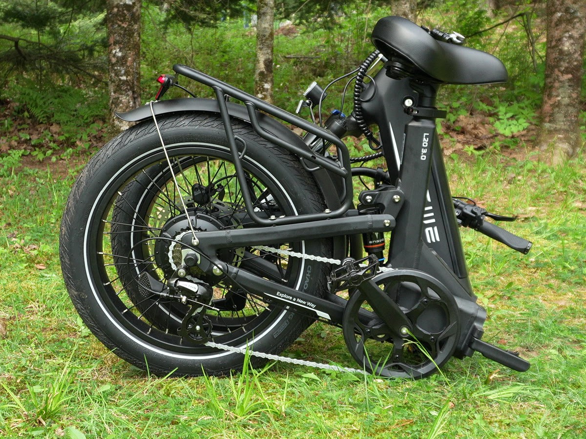 Engwe L20 3.0 folded, drive side