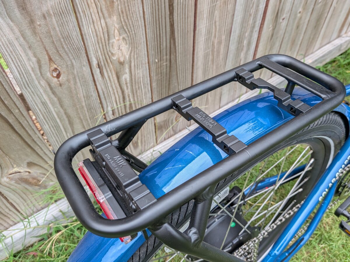 MIK compatible rear rack on the Euphree Solar Sparrow