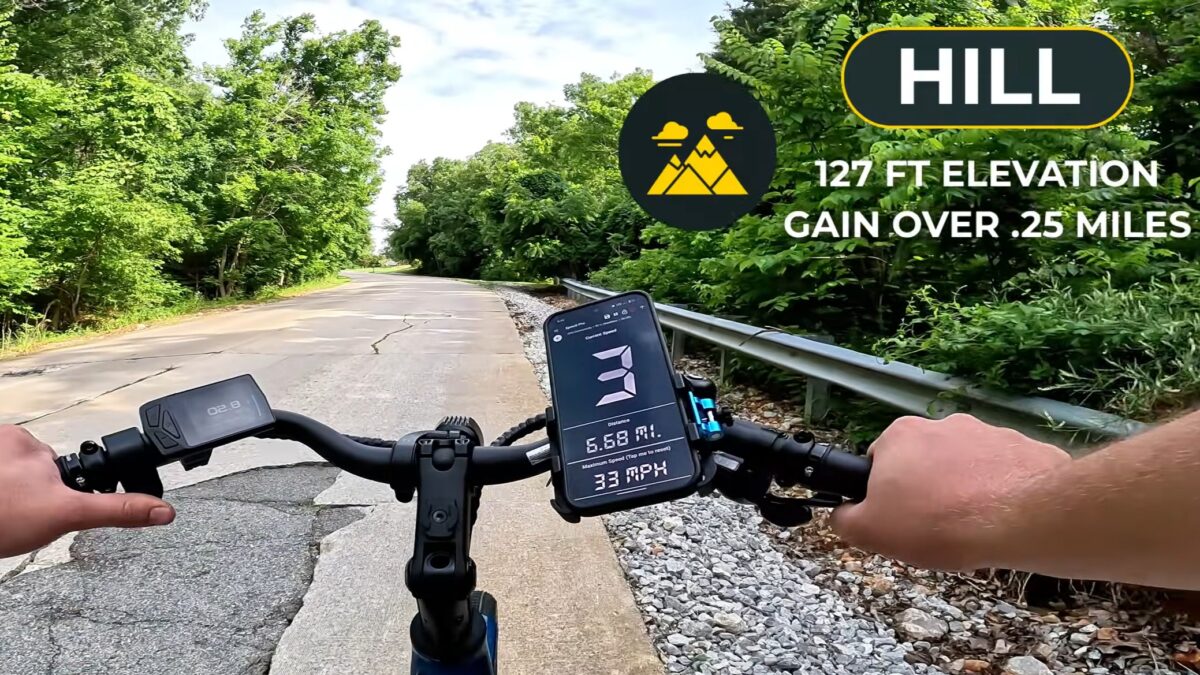 Euphree Solar Sparrow Chain Throttle Only Hill Climb with Specs
