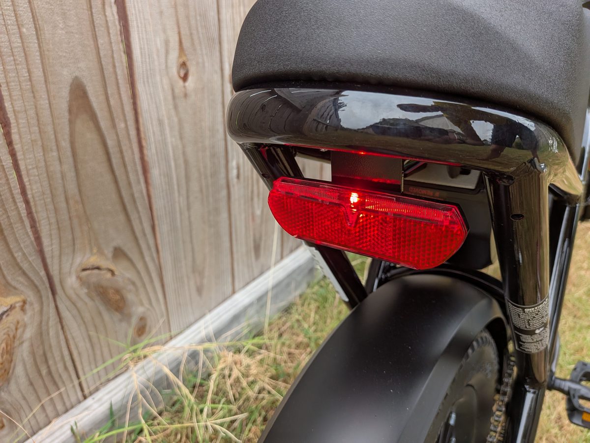 Gotrax Ranger 16 rear brake light illuminated