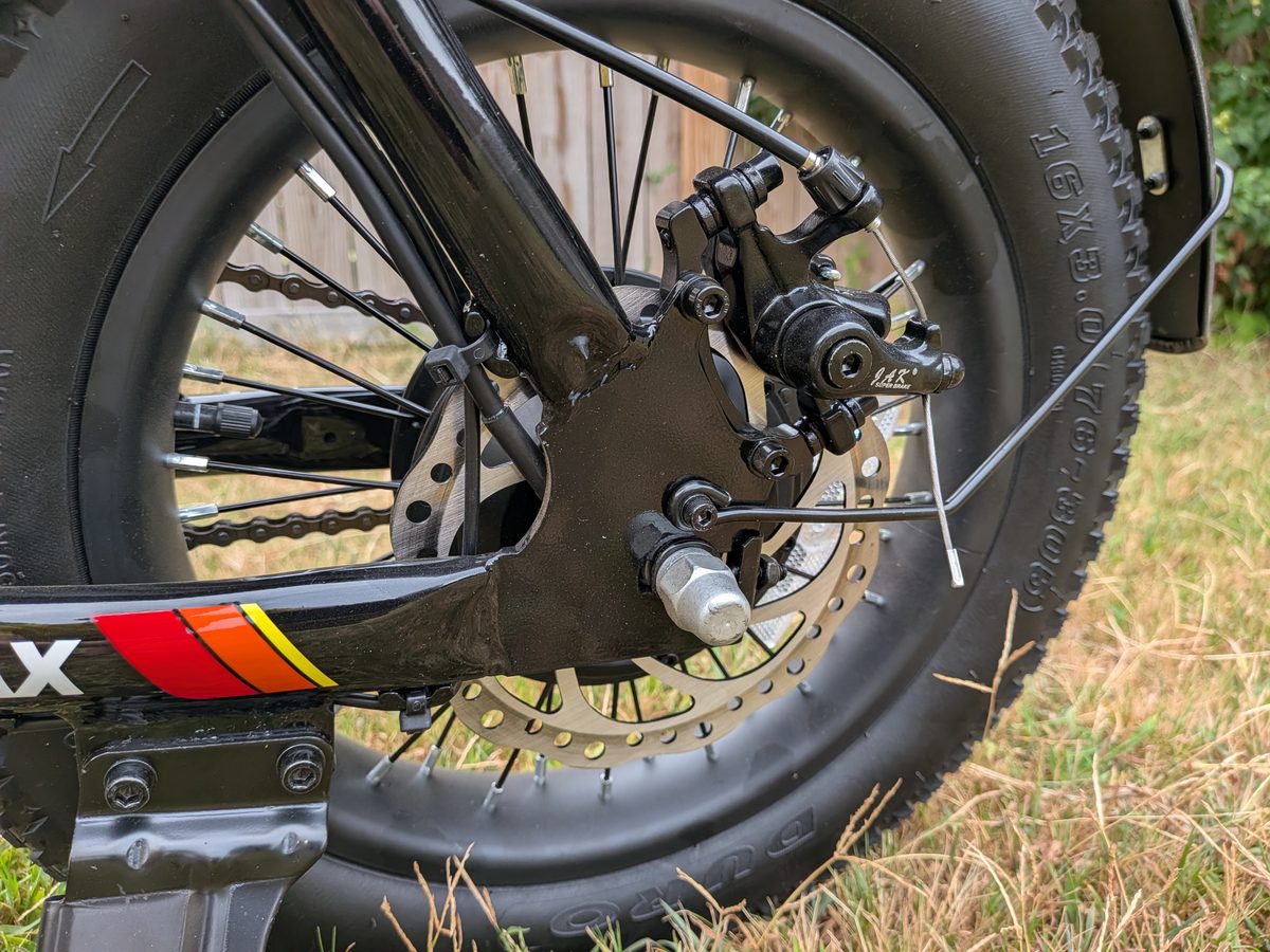 Gotrax Ranger 16 rear mechanical disc brake caliper