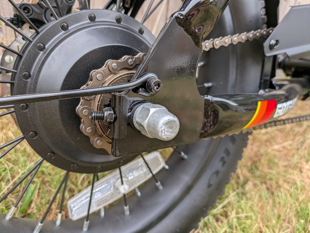 Gotrax Ranger 16 rear dropout and freewheel