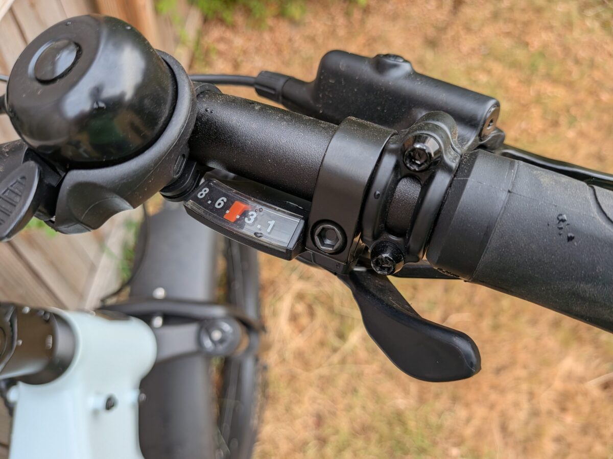 Vorsa FT Shimano 8-speed shifter gear indicator and bell