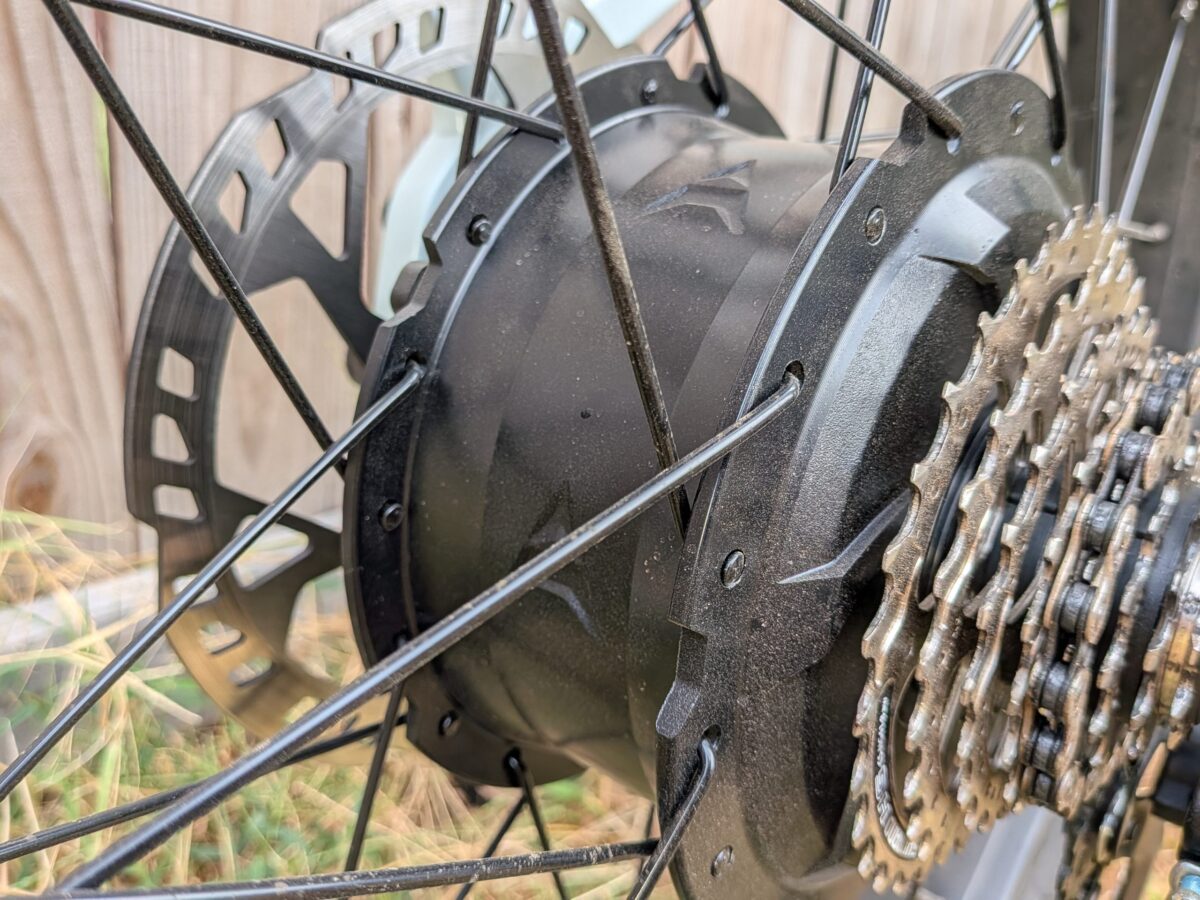 AKM 750W rear hub motor on the Vorsa FT
