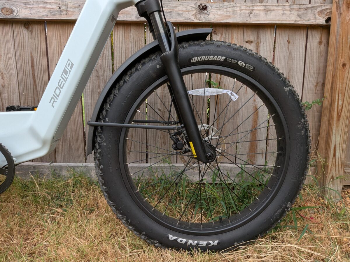 Vorsa FT front wheel with Kenda Krusade 26 x 4 inch tire