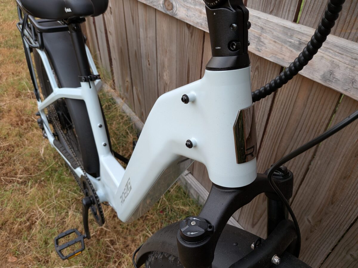 Vorsa FT head tube with front rack mounting points