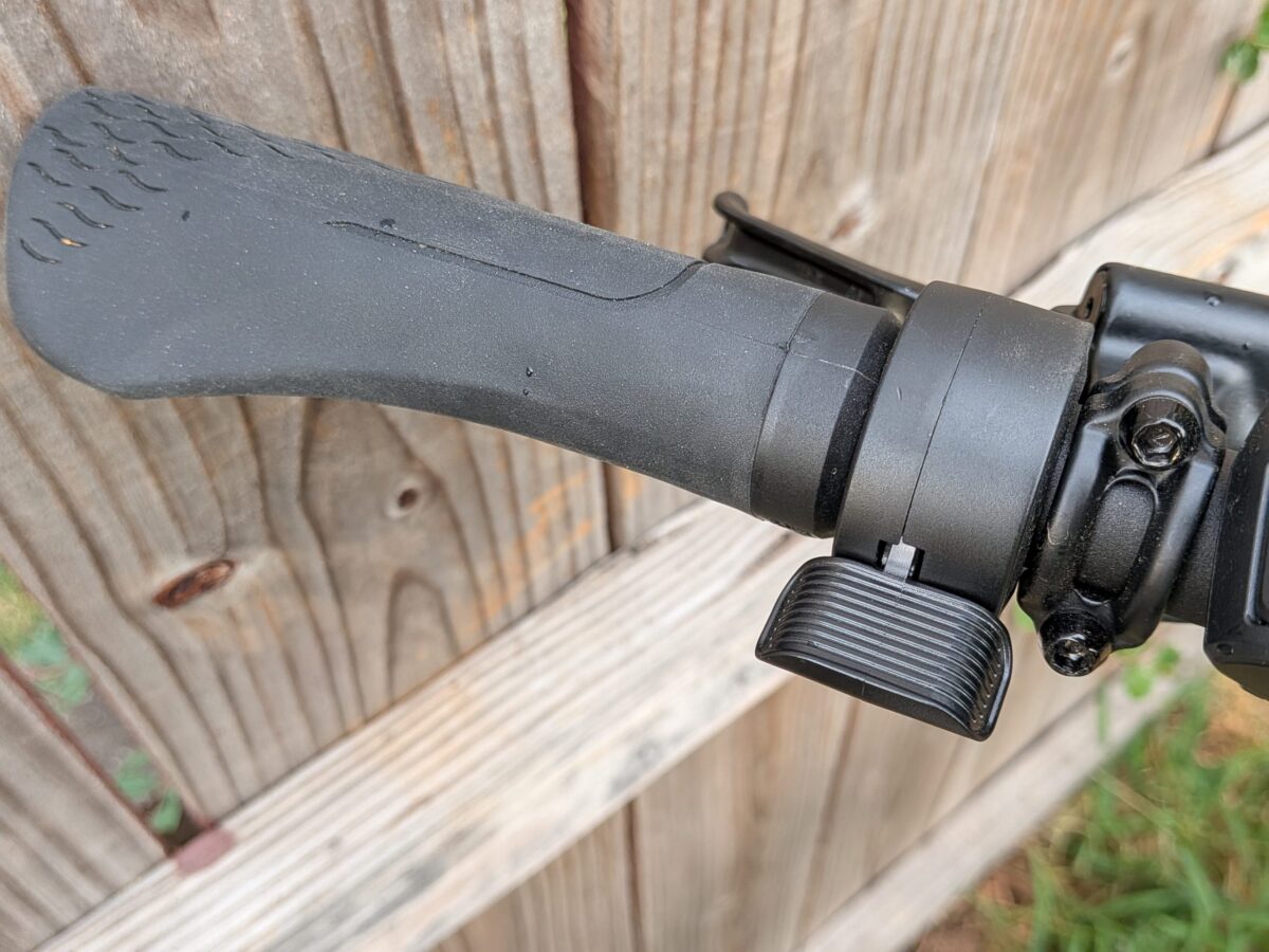 Vorsa FT left-hand thumb throttle and grip