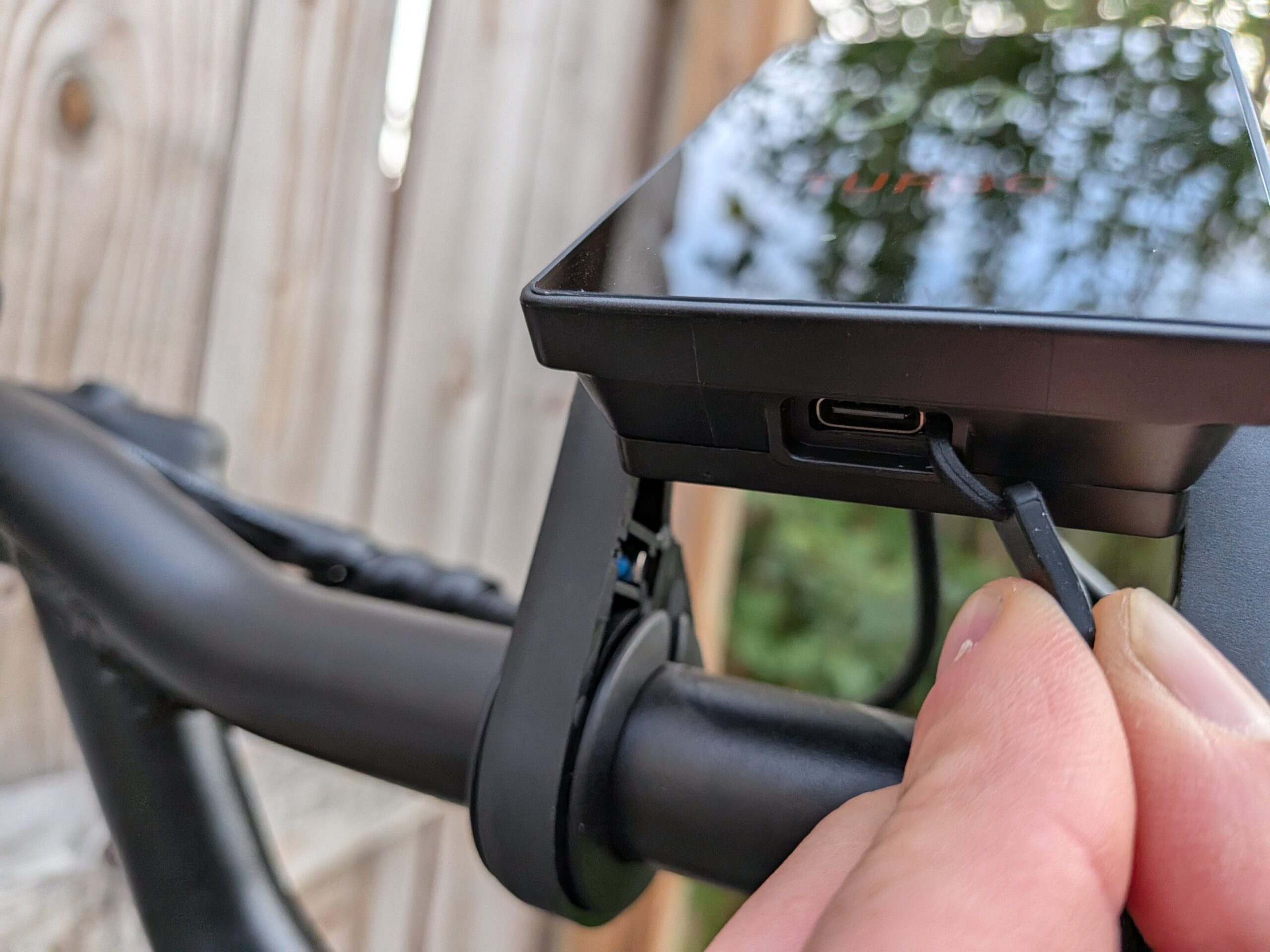 Lectric XP Lite 3 uSB-C charging port